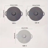 Silicone Bowl Lids, Microwave Splash Lids, Reusable Heat-Resistant Lids, Suitable for Bowls, Plates, Pots, Pans, Stove tops, Ove