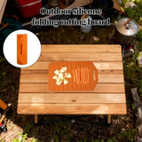 Kitchen Cutting Board, Double-Sided Foldable, Outdoor Cutting Board Pad - Suitable for Kitchen, Home, Camping, Apartment Counter