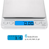 Digital Kitchen Scale 500g/0.01g Mini Pocket Jewelry Scale Cooking Food Scale Electronic Balance Scale