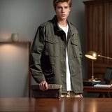 Veste cargo homme multipoche