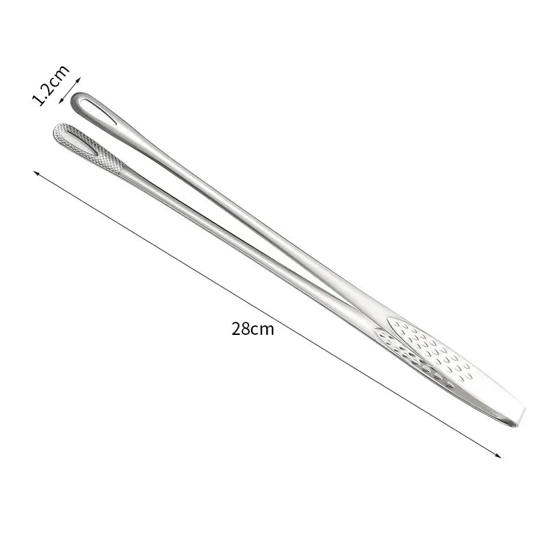 Kitchen Tongs Barbecue Grill Tongs Cooking Tweezers Stainless Steel Salad Meat Food Tongs Clip Buffet BBQ Tools Kitchen Gadgets