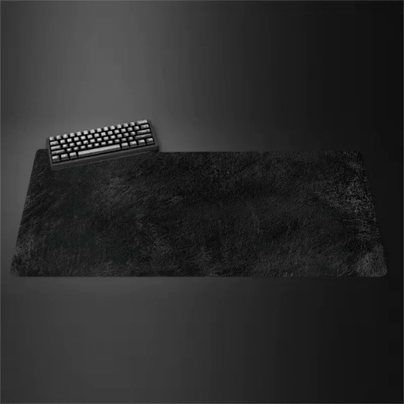 Gray Mouse Pad Large/Small Overlocked Mousepad NonSlip Desktop Keyboard Table Pad Gray Series Game Desk Mat Computer Accessories