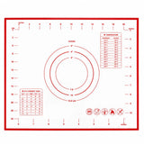UNTIOR 1PCS Silicone Baking Mat Kneading Pad Dough Mat Pizza Cake Dough Maker Kitchen Cooking Grill Non-Stick Gadgets Bakeware