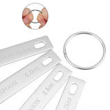 4PCS Measuring Spoons Set,Tablespoon and Teaspoon for Measure Liquid and Dry Ingredients