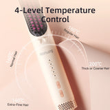 Hair Straightener Brush Heating Hot Comb Straightener Electric Hair Straightening Curly Multifunctional Iron Brush Comb Curler