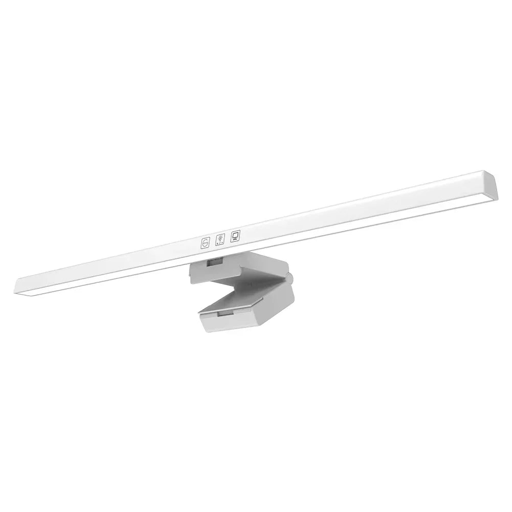 HOMEFISH 50cm Monitor Light Bar USB Desk Lamp Stepless Dimming Screen Hanging Reading Light for Study Table Top