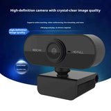 Full HD 1080P Webcam USB Plug Play Web Camera Built-in Microphone Rotatable Clip On Computer Camera For Laptop PC Online Class