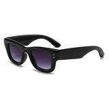 Fashion Rivets Sunglasses for Women Men Vintage Trend Trending Sun Glasses Ladies Beach Shades Male Female UV Protection