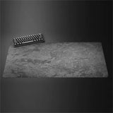 Gray Mouse Pad Large/Small Overlocked Mousepad NonSlip Desktop Keyboard Table Pad Gray Series Game Desk Mat Computer Accessories