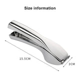 Multifunctional Garlic Press Crusher Mincer Kitchen Stainless Steel Garlic Smasher Squeezer Garlic Press Chopper for Kitchen
