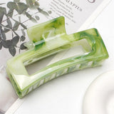 Large Hair Claw Clips Hollow Square Hair Clips For Hair Strong Hold Nonslip Big Hair Clips For Women