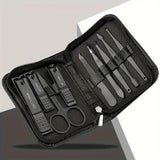 6/9Pcs Set Stainless Steel Manicure Set Portable Beauty Kit with Nail Clippers Scissors Files Ideal Nail Clipper Tools