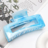 Large Hair Claw Clips Hollow Square Hair Clips For Hair Strong Hold Nonslip Big Hair Clips For Women