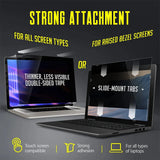 Privacy Screen Protector for Laptop 14.1 inch Notebook PC Computer Anti-spy Filter Waterproof Anti-peep Matte Film 304*190mm