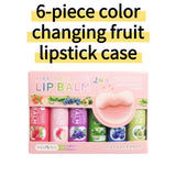 Fruity Lip Balm Set – 24Pcs Moisturizing Lip Care Kit with Vitamin E & Shea Butter, Deeply Nourishes Dry Chapped Lips