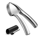 Multifunctional Garlic Press Crusher Mincer Kitchen Stainless Steel Garlic Smasher Squeezer Garlic Press Chopper for Kitchen