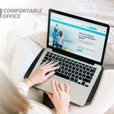 COOLCOLD Laptop Cooling Pad for 12-17 Inch Laptop Cooler Stand, 5 Quiet Fans, 5 Angle Adjustable with Phone Holder
