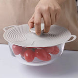 

Silicone Bowl Lids, Microwave Splash Lids, Reusable Heat-Resistant Lids, Suitable for Bowls, Plates, Pots, Pans, Stove tops, Ove

