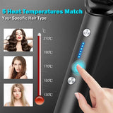 

Hair Straightener Brush Hot Comb Ionic Straightening Brush with Anti Scald Fast Ceramic Heating Portable Hot Straightening Comb

