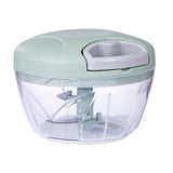 

500/900ML Manual Meat Mincer Garlic Chopper Rotate Garlic Press Crusher Vegetable Onion Cutter Kitchen Cooking Accessories

