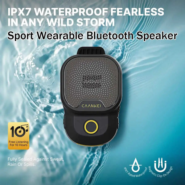 

Mini enceinte Bluetooth à clip

