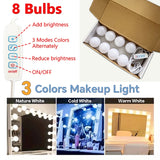 

Makeup Mirror LED Light Bulbs Vanity Lights USB 12V Bathroom Dressing Table Lamp Dimmable LED Vanity Light For Mirror Light

