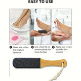 

Heavy Duty Callus Remover, Extra Coarse/Fine Double-Sided Foot File for Pedicure, Salon &amp; Home Use, Portable

