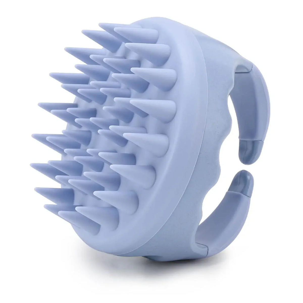 

Scalp Massager Shampoo Brush Silicone Hair Scrubber Exfoliating Washing Dandruff Removal Beige Bath Care Accessory Tool

