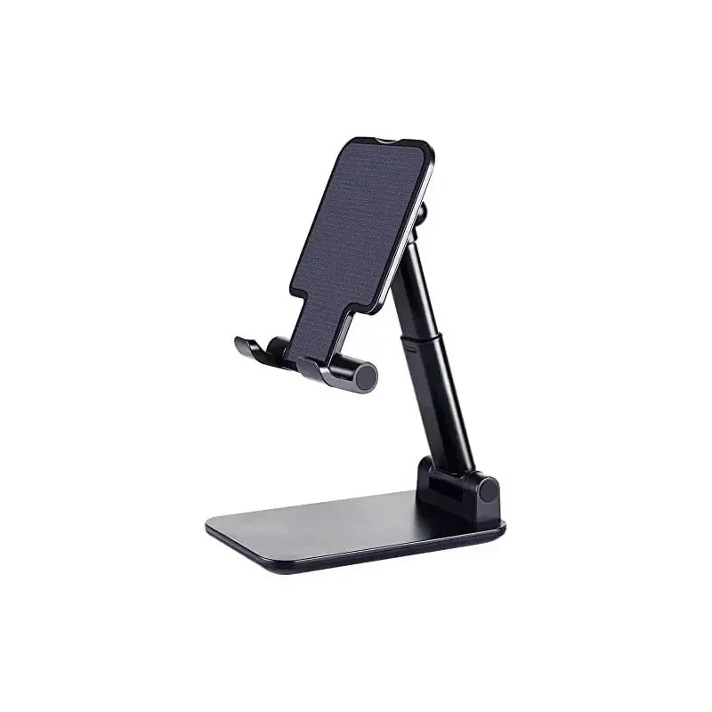 

Adjustable Phone Stand for Desk – Foldable Tablet Holder, Sturdy Portable Cradle for Most Phones &amp; iPads


