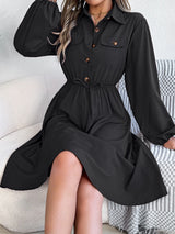 

Robe chemise femme à ceinture

