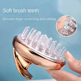 

Scalp Massage Shampoo Brush, Gentle Hair Care Comb, Soft Silicone Head Massager for Men &amp; Women, Wet &amp; Dry Hair

