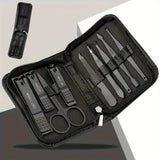 

6/9Pcs Set Stainless Steel Manicure Set Portable Beauty Kit with Nail Clippers Scissors Files Ideal Nail Clipper Tools

