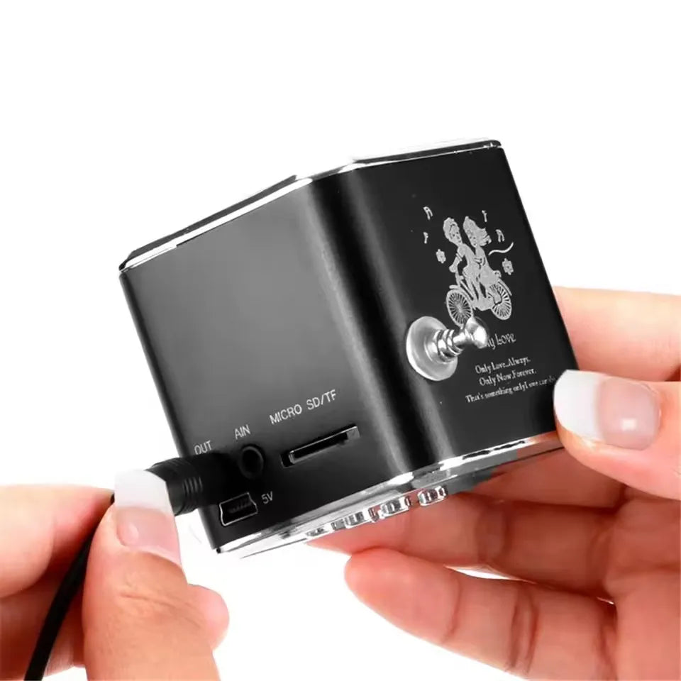 Mini Bluetooth Speaker Radio FM Portable Mp3 Player Wireless Small Sound Box Music Blootooth Bocina Caixa De Som Coluna Column