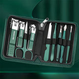 

6/9Pcs Set Stainless Steel Manicure Set Portable Beauty Kit with Nail Clippers Scissors Files Ideal Nail Clipper Tools

