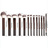 

Set de 13 pinceaux pour le teint et les yeux

