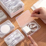 

Cable Organizer Boxes - Desktop Cable Management, Charging and Accessories Organizer, Desk &amp; Drawer Organizer for Home Storage

