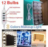 

Makeup Mirror LED Light Bulbs Vanity Lights USB 12V Bathroom Dressing Table Lamp Dimmable LED Vanity Light For Mirror Light

