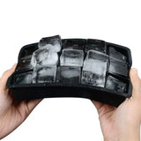 

New 15 Grid Silicone Ice Cube Mold Big Tray Mold Ice Cube Maker Non-toxic Durable Bar Pub Wine Ice Blocks Maker

