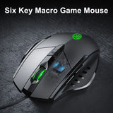 

Wired Mouse, 7200 DPI, Ergonomic Gaming Mouse, High Performance Computer Gaming Mouse with 6-Button, RGB, for Laptop PC Desktop

