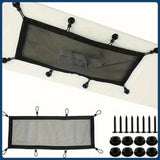 

Under Desk Cable Management Net - 8-Hole Socket Mesh Organizer with Elastic Edge, Flexible Wire Hider for Office &amp; Home

