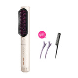 

Hair Straightener Brush Heating Hot Comb Straightener Electric Hair Straightening Curly Multifunctional Iron Brush Comb Curler

