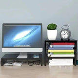 

Desktop computer riser stand, ideal for dormitory desks—elevates your monitor to improve ergonomics and free up space underneath


