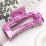 

Large Hair Claw Clips Hollow Square Hair Clips For Hair Strong Hold Nonslip Big Hair Clips For Women

