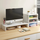 

Monitor Riser Stand - Ergonomic Laptop Stand Desk Organizer Keyboard Storage

