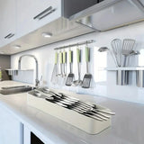 

Cutlery Organizer Knife Storage Tray Spoon Organizer Space Saving Cutlery Rack Compartment Organizer Kitchen Drawer Organizers

