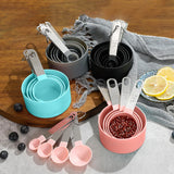 

8pcs Measuring Cups &amp; Spoons Set,Stackable Nesting Measure Cups with Stainless Steel Handle,Kitchen Gadgets for Cooking &amp; Baking

