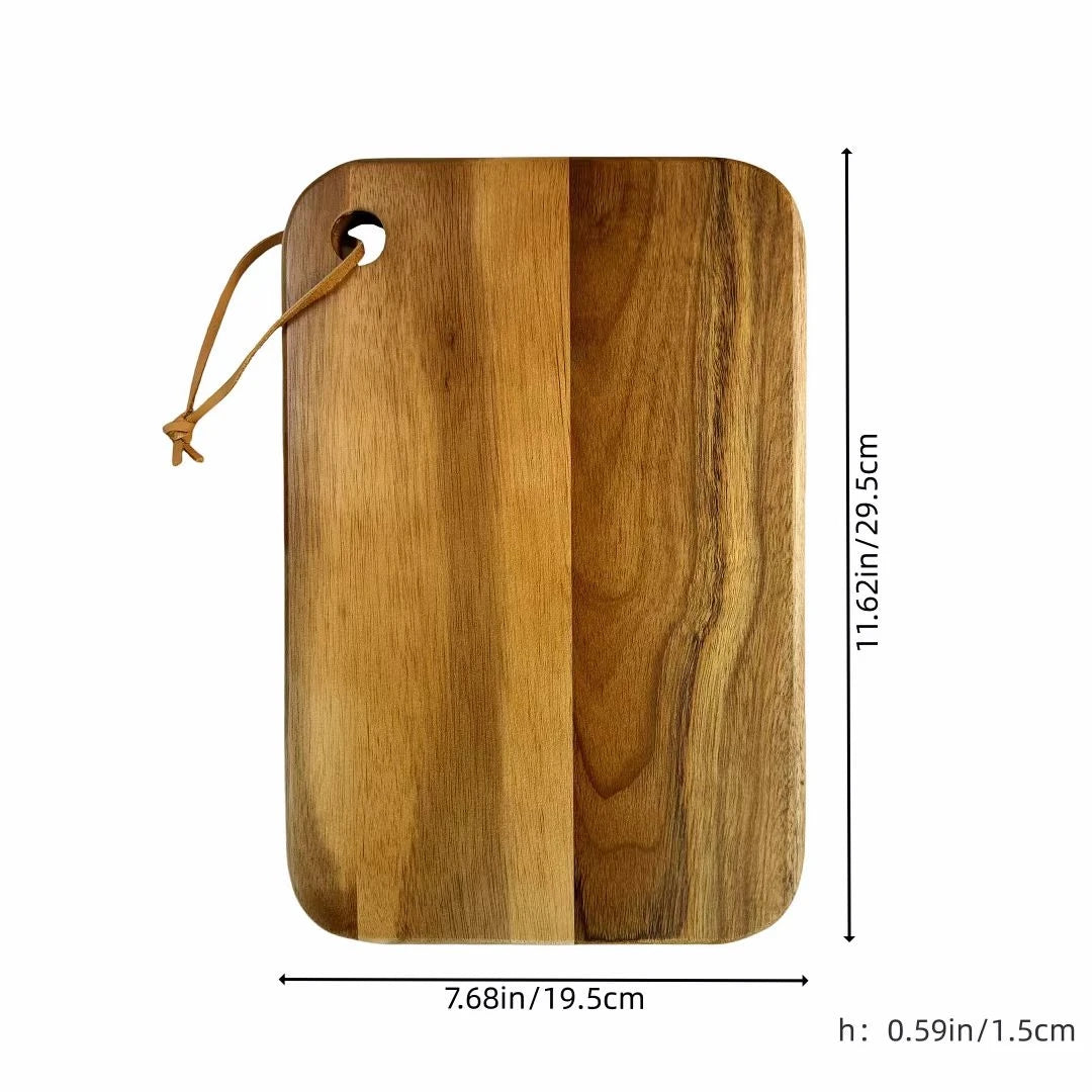 

Kitchen Wooden Cutting Board Acacia Wood Cutting Board Large Size Cutting Board for Cutting Meat, Vegetables, Fruit and Cheese

