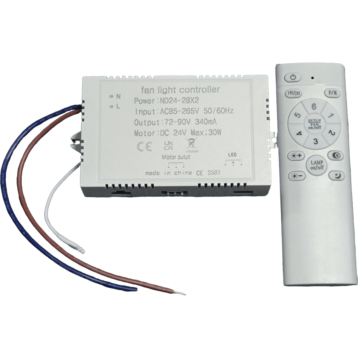 Modern LED Light Strip Smart Driver Energy-saving and Easy Nstall LED Fan Light Driver Ceiling Fan Light Lighting Transformer