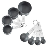 

8pcs Measuring Cups &amp; Spoons Set,Stackable Nesting Measure Cups with Stainless Steel Handle,Kitchen Gadgets for Cooking &amp; Baking

