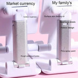 

Adjustable Phone Stand for Desk – Foldable Tablet Holder, Sturdy Portable Cradle for Most Phones &amp; iPads

